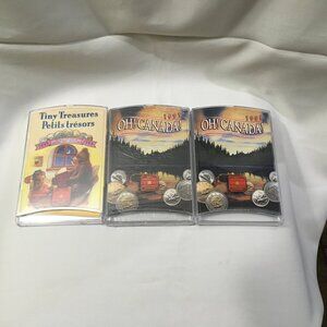 Canada Oh Canada Uncirculated Coin Set 1998 1999 Tiny Treasures 1999 RCM